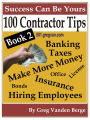 100 Tips For Contractors: Book 2