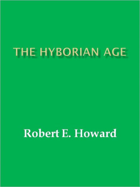 The Hyborian Age