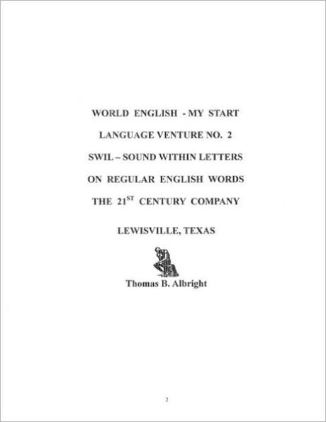 World English Modernization Series 2 - SWIL - Sound With Letters