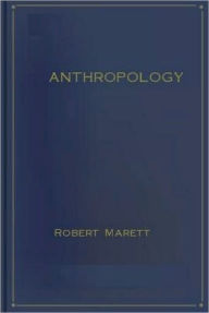 Title: Anthropology, Author: Robert Marett