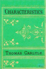 Title: Characteristics, Author: Thomas Carlyle