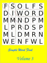 Title: Simple Word Find: Volume 3, Author: K. Lenart