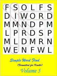 Title: Simple Word Find: Volume 5, Author: K. Lenart