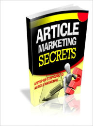 Title: Article Marketing Secrets, Author: Lou Diamond