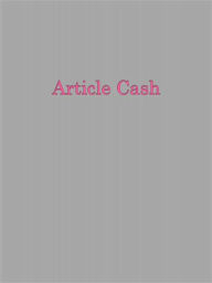 Title: Article Cash, Author: Anonymous