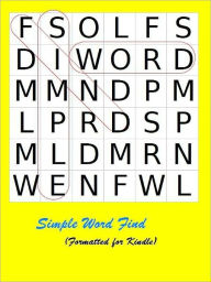 Title: Simple Word Find: Volume 1, Author: K. Lenart