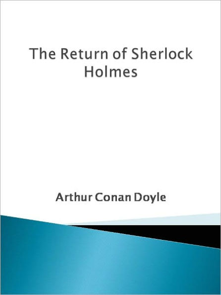 The Return of Sherlock Holmes