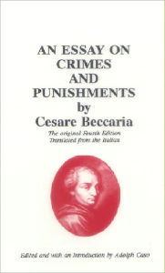 Title: On Crimes and Punishments, Author: Cesare Beccaria