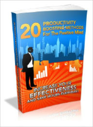 Title: 20 Productivity Boosting Methods For The Positive Mind, Author: Lou Diamond