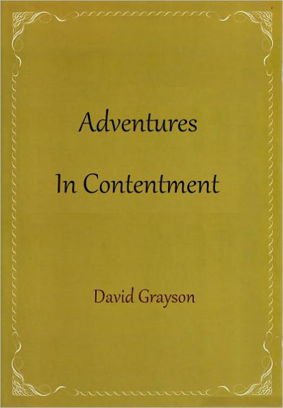 Adventures In Contentment