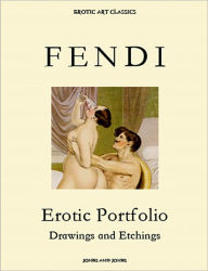 Title: PETER FENDI, Erotic Portfolio, Drawings and Watercolors, Author: Whitworth Karlin