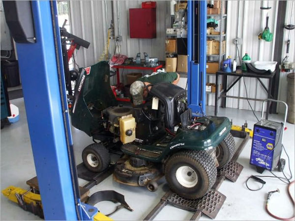 Local mower repair sale