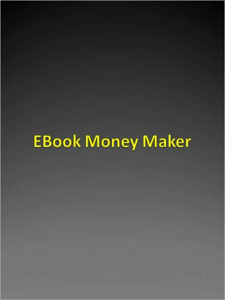 eBook Money Maker