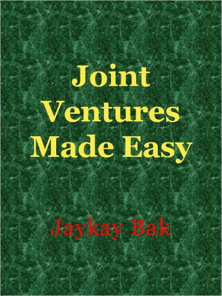 Joint Ventures Made Easy