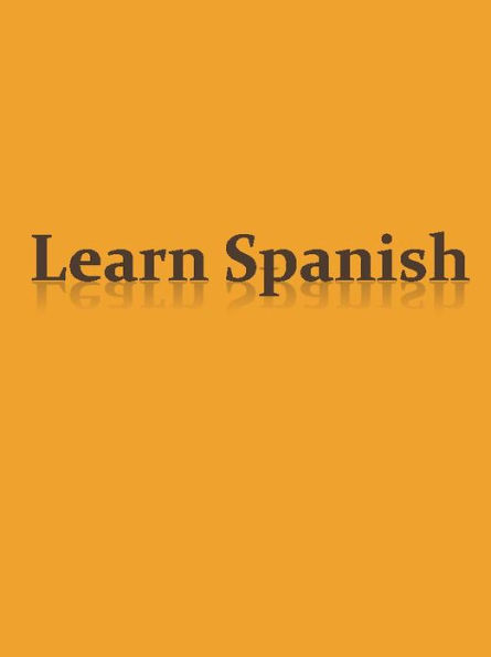 Learn Spanish