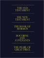 LDS Quadruple Combination: The Bible, The Book of Mormon, D&C, The Pearl of Great Price