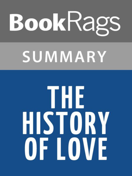 The History of Love by Nicole Krauss l Summary & Study Guide
