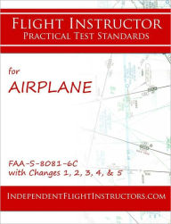 Title: Flight Instructor Practical Test Standards for Airplane, Author: FAA