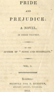 Title: Pride and Prejudice, Author: Jane Austen