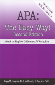 Title: APA: The Easy Way!, Author: Peggy M. Houghton