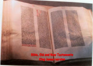 Title: Bible, Author: sacred scriptures