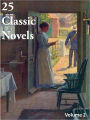 25 Classic Novels Volume 2 (House of Seven Gables, Little Women, Les Miserables, Of Human Bondage, Rob Roy, Secret Garden/Agent, White Fang, Wives & Daughters, Wuthering Heights, Vanity Fair, This Side of Paradise, Voyage Out, Tarzan, Sons & Lovers, +)