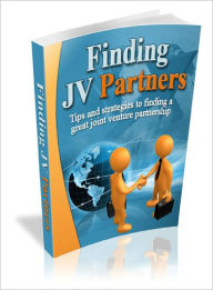 Title: Finding JV Partners, Author: Lou Diamond
