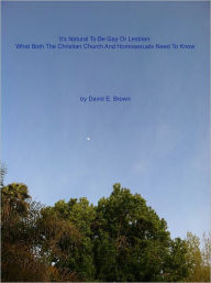 Title: It' Natural To Be Gay Or Lesbian: What Both The Christian Church And Homosexuals Need To Know, Author: David E. Brown