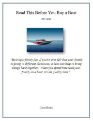 Title: Read This Before You Buy a Boat, Author: Ray Caran