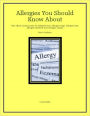 Allergies You Should Know About