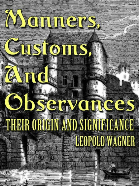 Manners Customs And Observances