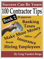 100 Tips For Contractors – Book 2