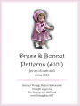 18 Inch Doll Dress and Bonnet Knitting Patterns (#101)