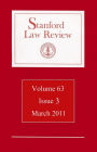 Stanford Law Review: Volume 63, Issue 3 - March 2011