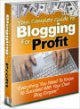 Blogging For Profit