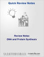 Quick Review: DNA and Protein Synthesis