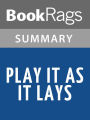 Play It as It Lays by Joan Didion l Summary & Study Guide
