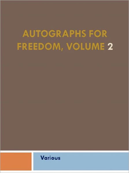 Autographs for Freedom, Volume 2