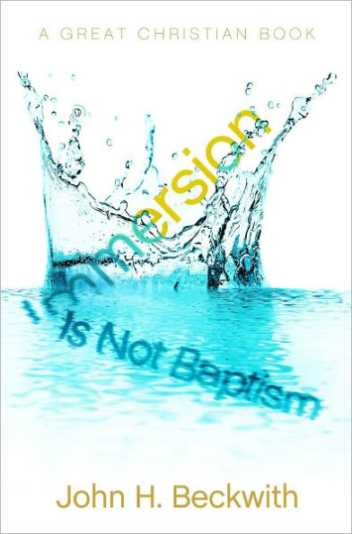 Immersion Is Not Baptism