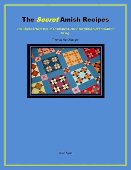 The Secret Amish Recipes