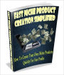 Fast Niche Product Creation Simplified