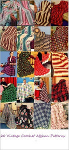 Title: Vintage Crochet Afghan Patterns - 20 Handmade Vintage Crochet Afghan Patterns - Granny Afghan, Ripple Afghan, Chevron Afghan, Diamond Afghan and More!, Author: Bookdrawer