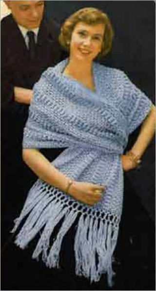 Crochet Concerto Shawl Pattern - Vintage Shawl to Crochet