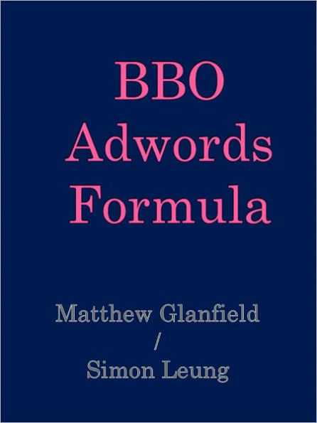 BBO Adwords Formula