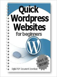 Title: Quick Wordpress Websites For Beginners, Author: Lou Diamond