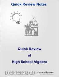 Title: Quick Review of High School Algebra, Author: Smith