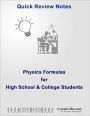 Physics Formulas for High School & College