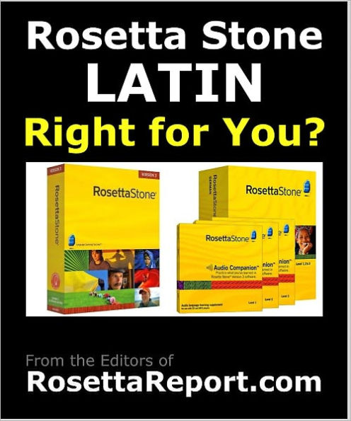 IS ROSETTA STONE LATIN SOFTWARE RIGHT FOR YOU? Find out Rosettastone Flaws & Gotchas in Roseta Stone Latin Language Level 1 2 3 4 5