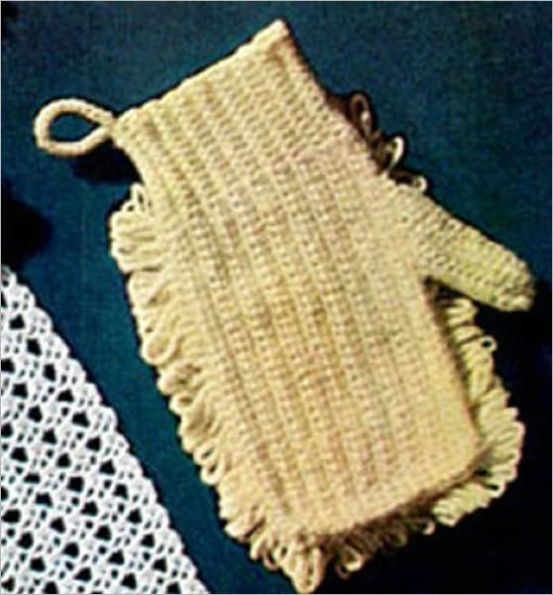 Crochet Dusting Mitt Pattern - Vintage Crochet Pattern for a Dusting Mitt Duster Crocheting