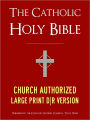 LARGE PRINT EDITION The Catholic Bible The Catholic Holy Bible - Church Authorized (Special Nook Edition) Douay-Rheims / Rheims-Douai / D-R / Douai Bible - Complete Old Testament & New Testament (ILLUSTRATED) NOOKbook